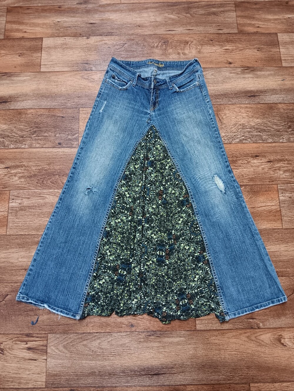 American Eagle Modest Handmade Hippy Skirt